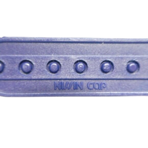 Vintage Nissin Hawaiian Firefighter Blue Adjustable Snapback Hat Cap - Picture 3 of 7